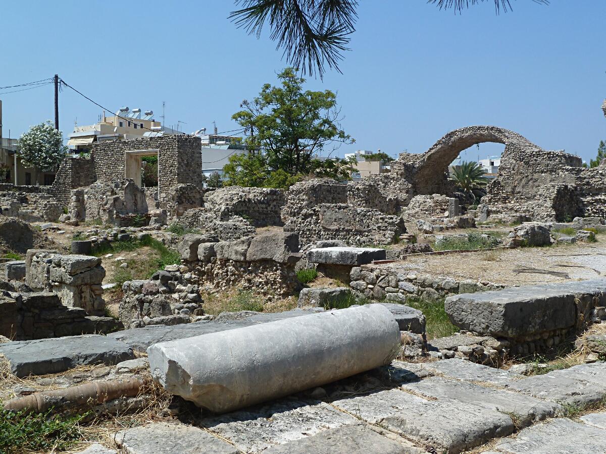 Kos-Stadt - westliches Grabungsgel�nde