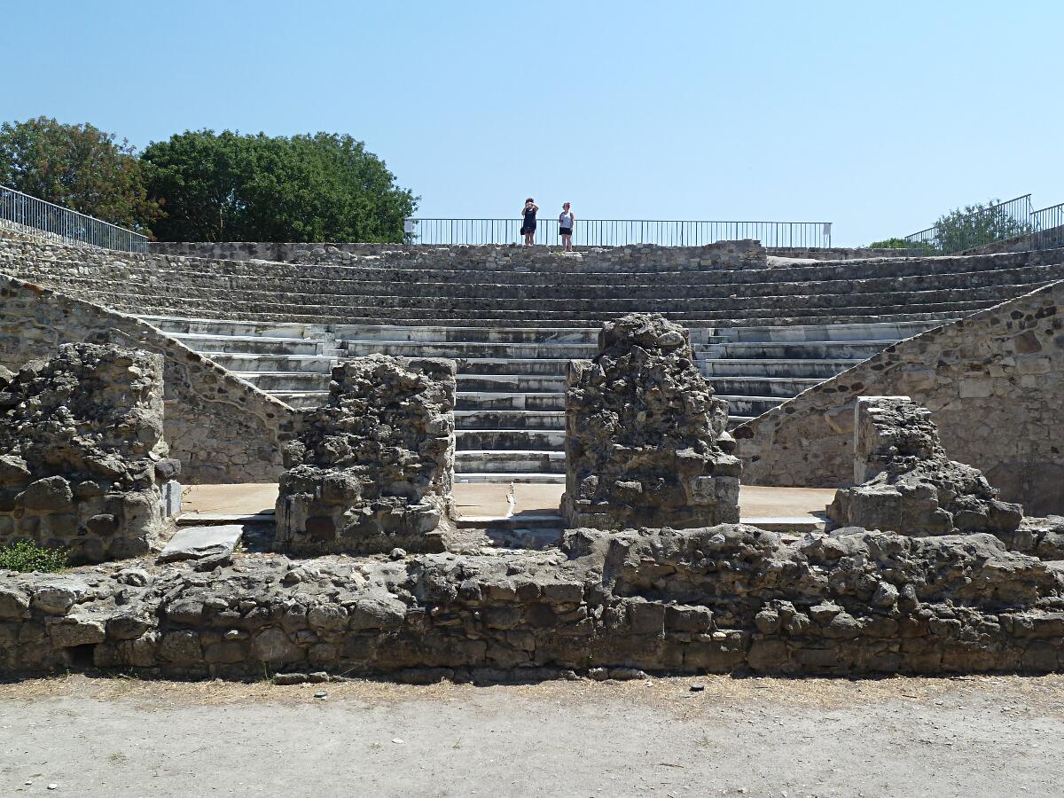 Kos-Stadt - R�misches Odeon (Nordansicht)