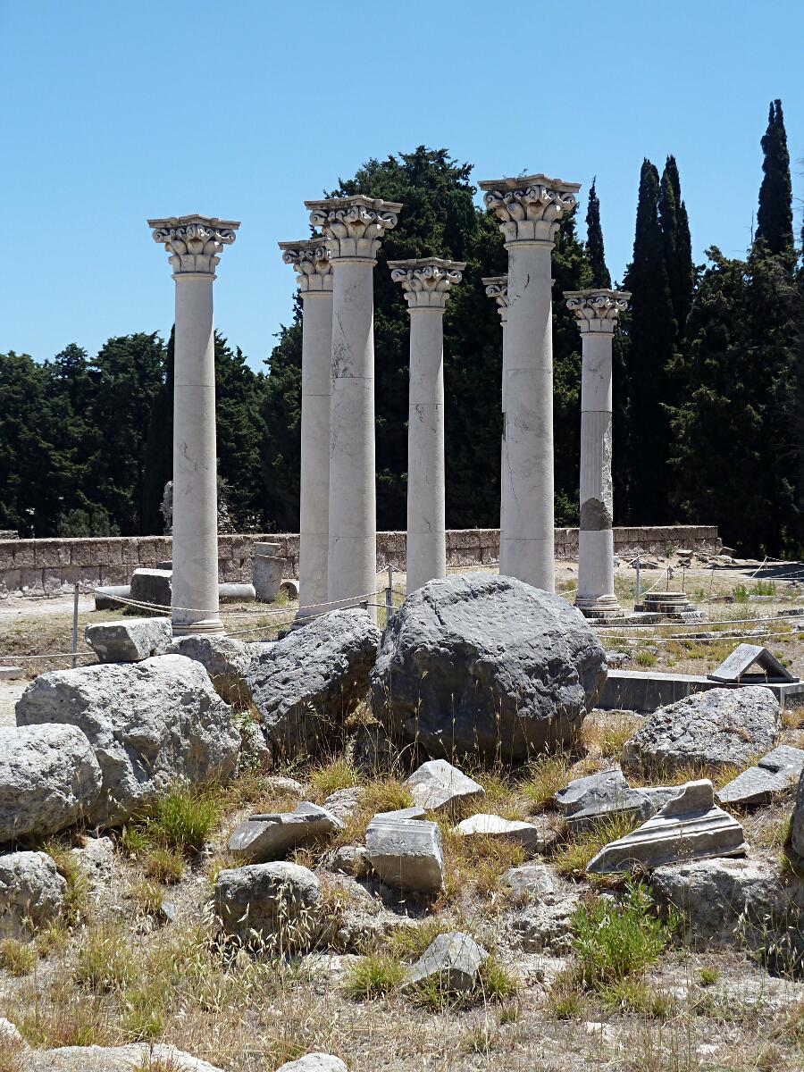 Askl�pion - r�mischer Apollon-Tempel (2.-3.Jh.n.Chr.)