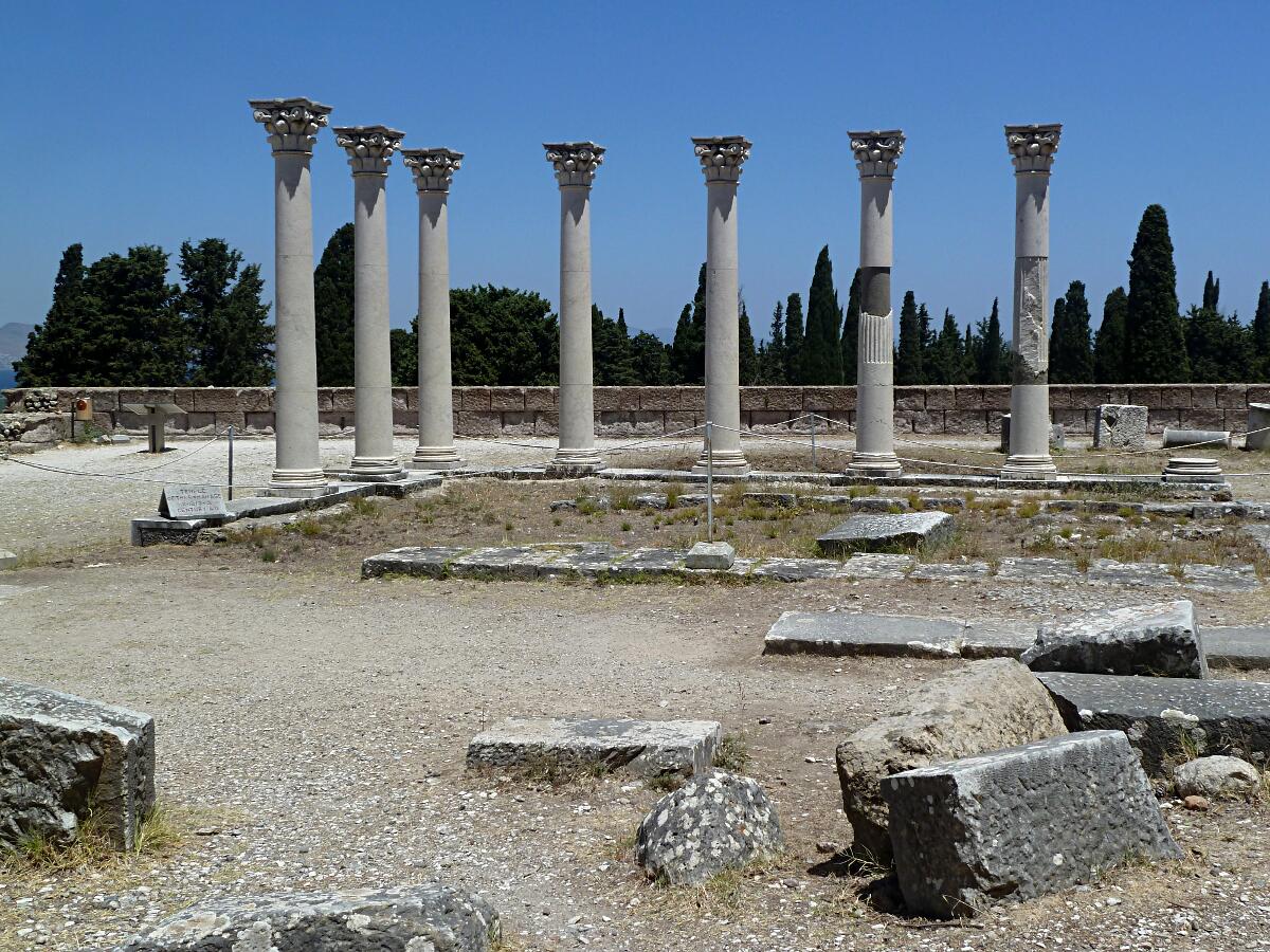 Askl�pion - r�mischer Apollon-Tempel (2.-3.Jh.n.Chr.)