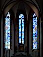 St. Stephan (1267-1340) - Chor mit Chagall-Fenstern (ab 1978)