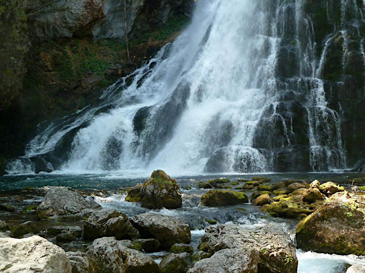 Gollinger Wasserfall - untere Kaskade