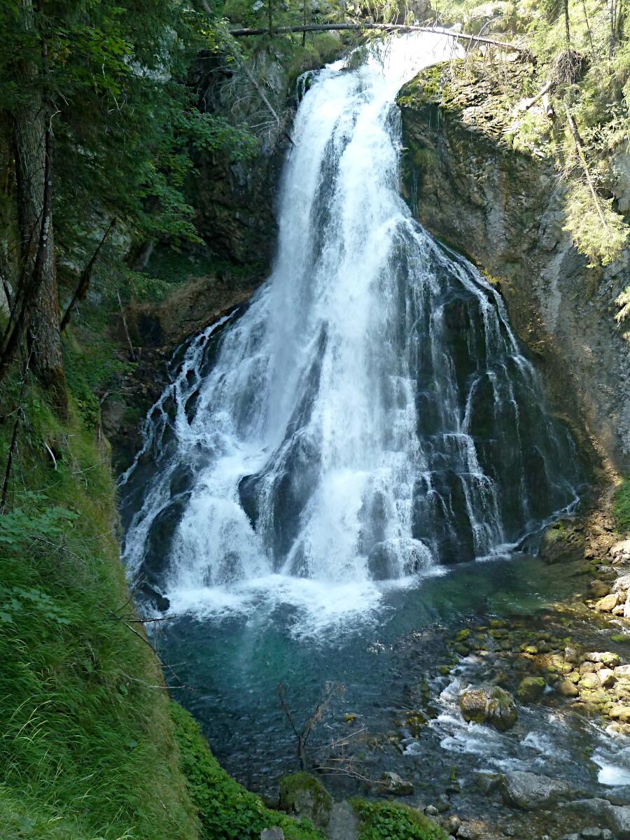 Gollinger Wasserfall - untere Kaskade