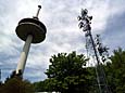 Fernmeldeturm (144 m) - mit Mobilfunkanlagen